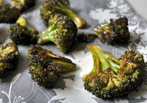 Baked Frozen Broccoli Florets