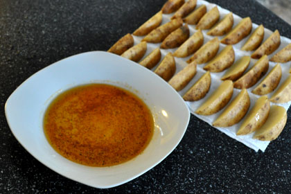 Baked Potato Wedges photo instruction 2
