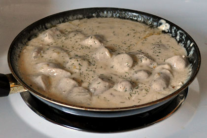 Белорусская Мачанка с Дрожжевыми Блинами пошаговое фото 8