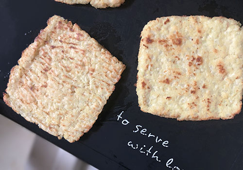 Cauliflower Bread Toast Recipe