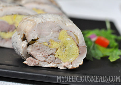 Рецепт Рулета из Куриных Бедрышек