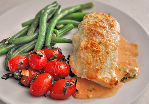 Chicken with Creamy Tomato Sauce