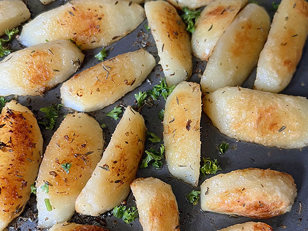 Best Crispy Lemon Garlic Potato Wedges Recipe