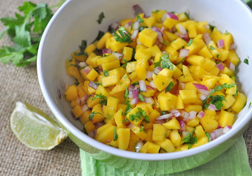 Easy Homemade Mango Salsa