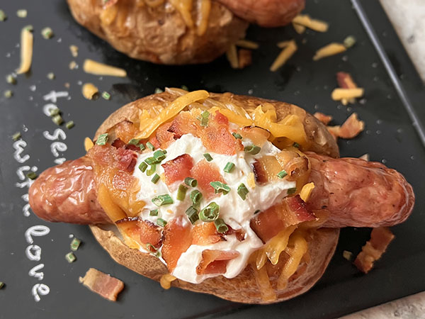 Easy Loaded Hot Dog Recipe (No Bun)