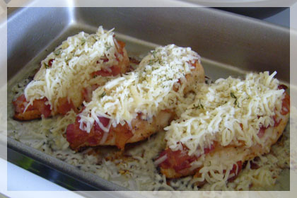 Bacon Cheese Topped Chicken Breasts photo instruction 6 Bacon Cheese Topped Chicken Breasts photo instruction 6