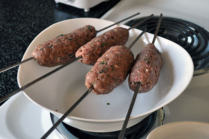 Bacon-wrapped Lula Kebabs photo instruction 3