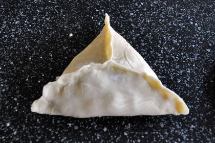 Слоеная Самса с Курицей пошаговое фото 13