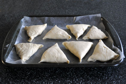 Слоеная Самса с Курицей пошаговое фото 14