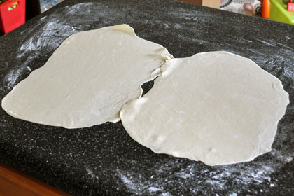 Слоеная Самса с Курицей пошаговое фото 2