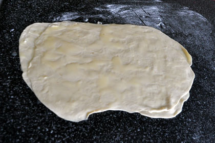 Слоеная Самса с Курицей пошаговое фото 4