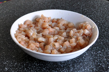 Слоеная Самса с Курицей пошаговое фото 7