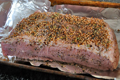 Baked Corned Beef with Potatoes and Cabbage photo instruction 1