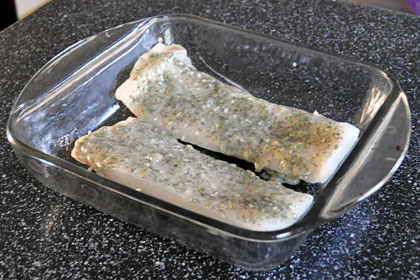 Baked Lemon Butter White Fish photo instruction 2