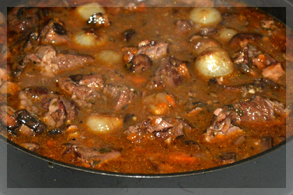 Beef Burgundy (Beef Bourguignon) photo instruction 4