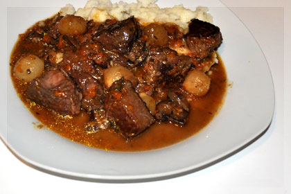 Beef Burgundy (Beef Bourguignon) photo instruction 5 Beef Burgundy (Beef Bourguignon) photo instruction 5