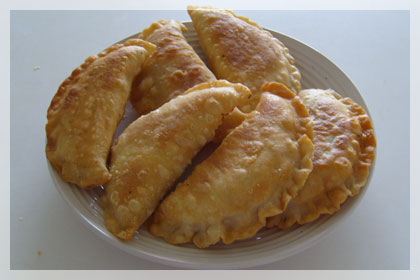 Beef Chebureki (Deep Fried Beef Dumplings) photo instruction 7