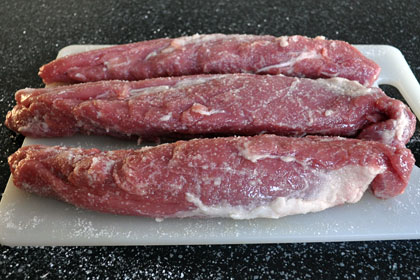 Белорусская Полендвица (Сушеное Мясо) пошаговое фото 1