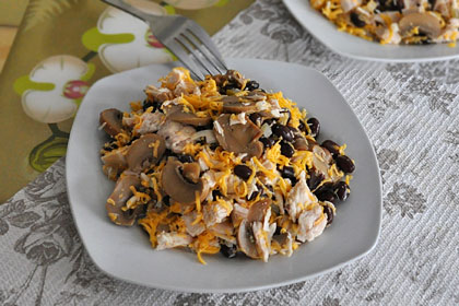 Black Bean and Chicken Salad