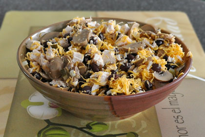 Салат с Фасолью и Курицей пошаговое фото 2