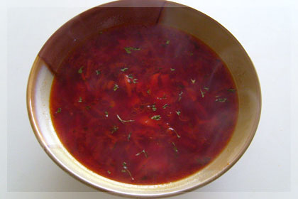 Borscht (Beet Soup)