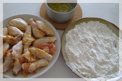 Куриные Крылышки в Панировке пошаговое фото 2