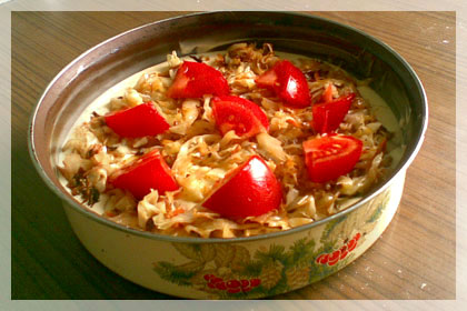 Пирог с Капустой пошаговое фото 5