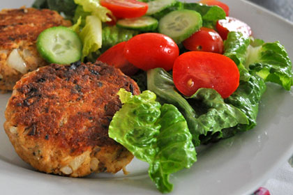Canned Salmon Patties