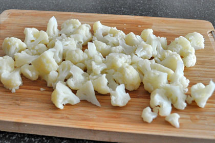 Cauliflower Salad with Peas photo instruction 1