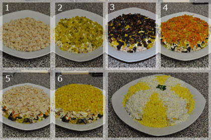 Chicken and Mushroom Salad photo instruction 6