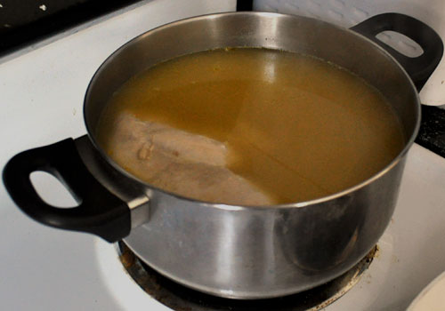 Chicken Barley Soup with Kale photo instruction 1