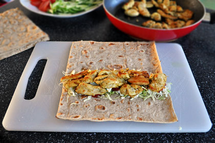 Chicken Shawarma with Vegetables photo instruction 6 Chicken Shawarma with Vegetables photo instruction 6