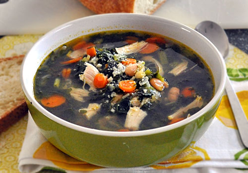 Chicken Soup with White Beans and Kale photo instruction 6 Chicken Soup with White Beans and Kale photo instruction 6