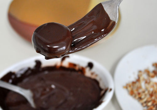 Chocolate and Nut Banana Bites photo instruction 2