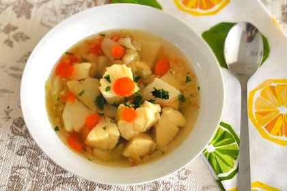 Cod Fish Soup