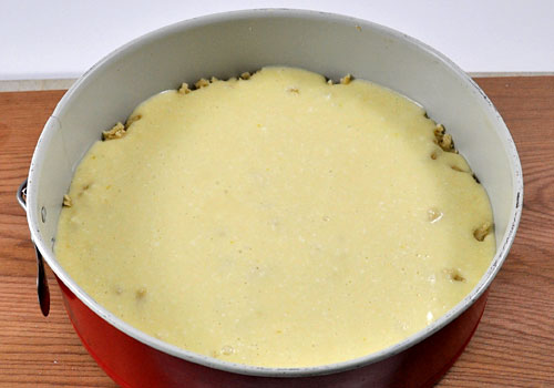 Пирог с клюквой и сливочной начинкой пошаговое фото 6