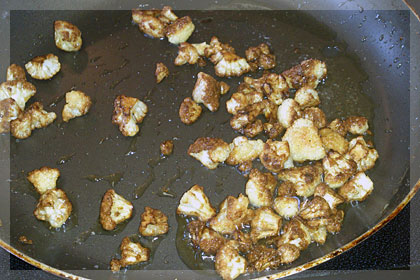 Cream of Cauliflower with Leek and Potato Soup photo instruction 4