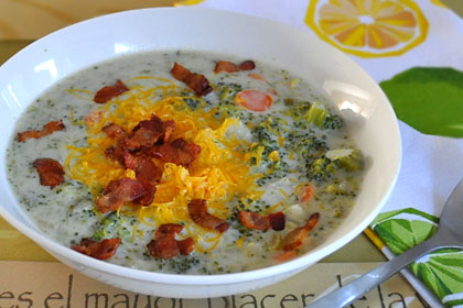 Creamy Potato and Broccoli Soup