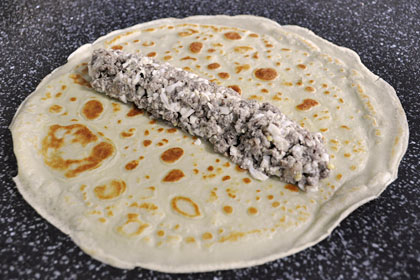 Crepes with Ground Beef Filling photo instruction 6 Crepes with Ground Beef Filling photo instruction 6