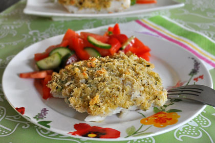 Crispy Baked Cod (Tilapia, Haddock)