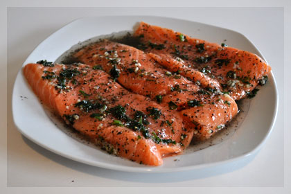 Простой Рецепт Запекания Лосося пошаговое фото 2