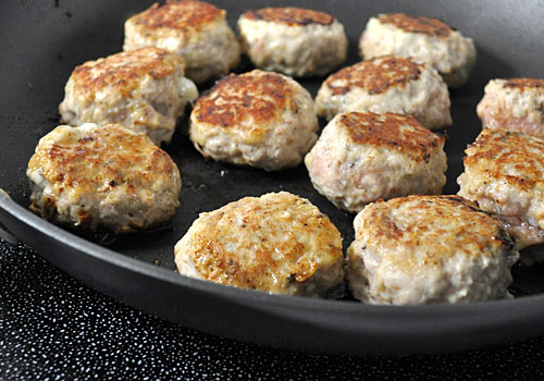 Easy Turkey Meatballs with Mozzarella photo instruction 6