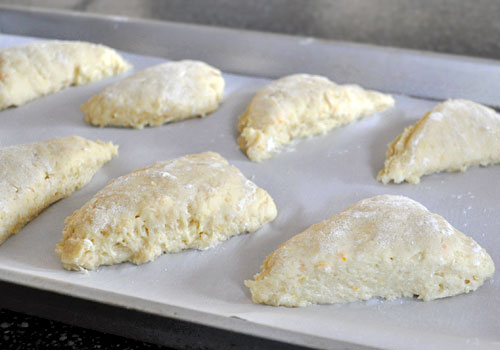 Egg Free Glazed Orange Scones photo instruction 3 Egg Free Glazed Orange Scones photo instruction 3