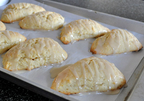 Egg Free Glazed Orange Scones photo instruction 5 Egg Free Glazed Orange Scones photo instruction 5
