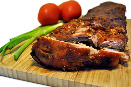 Сочные Свиные Ребрышки под Соусом Барбекю