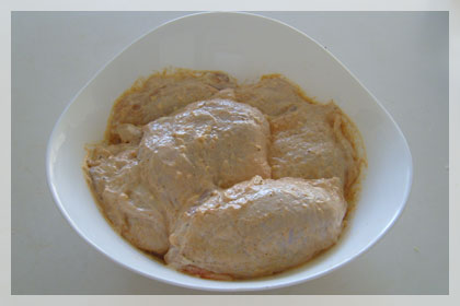 Чесночные куриные бедрышки пошаговое фото 1