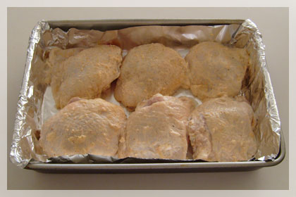 Чесночные куриные бедрышки пошаговое фото 2