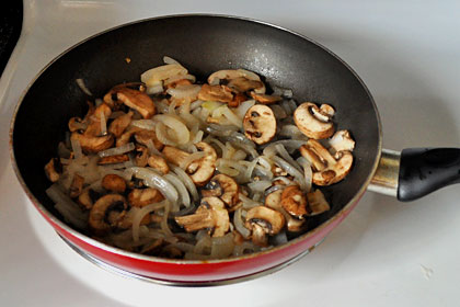 Стручковая Фасоль с Грибами и Луком пошаговое фото 2