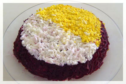 Dressed Herring (Herring Under Fur Coat)