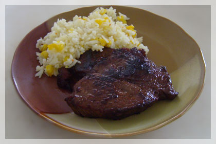 Marinated Sirloin Steak